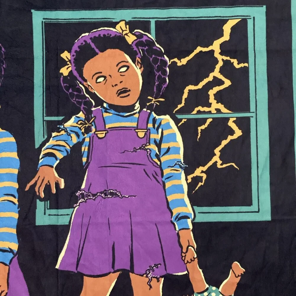 Meet Your Doppelgänger Grunge Goth Halloween Tapestry